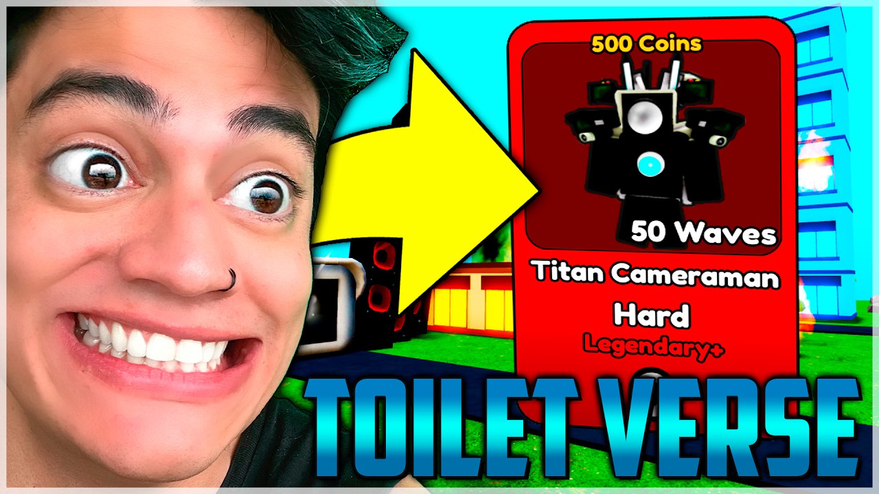 😨 ZERANDO MODO HARD COM A TROPA MAIS RARA DO TOILET VERSER TOWER DEFENSE 😨