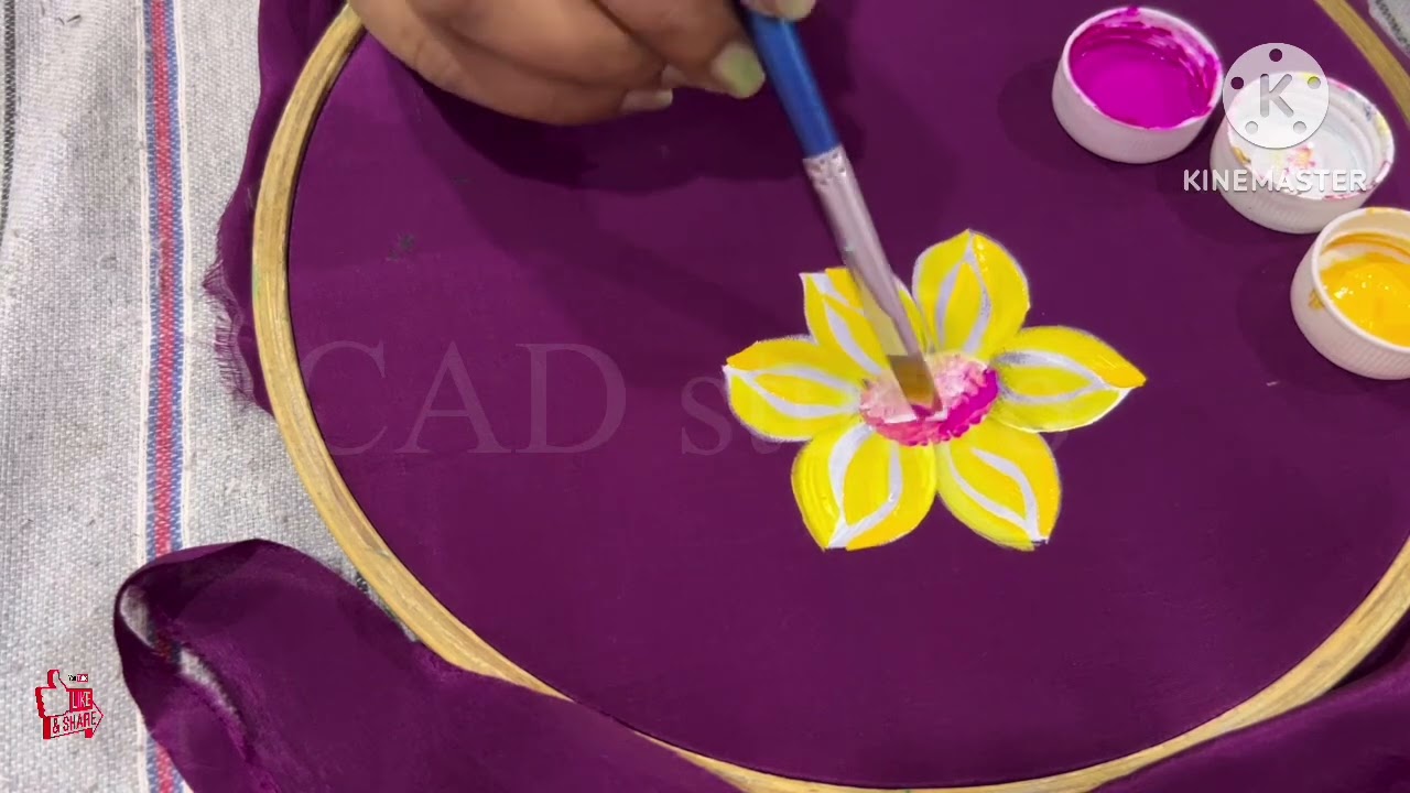 पेंटिंग सीखें सरल तरीक़े से 6th class hand painting