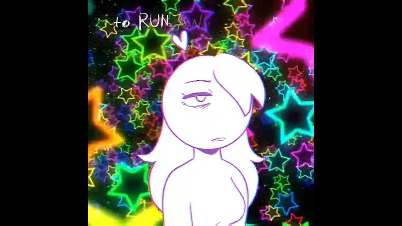TIME-to run/running away is easy-fw? #shorts #ibispaintx #capcut #vent #lazy #edit #tweening