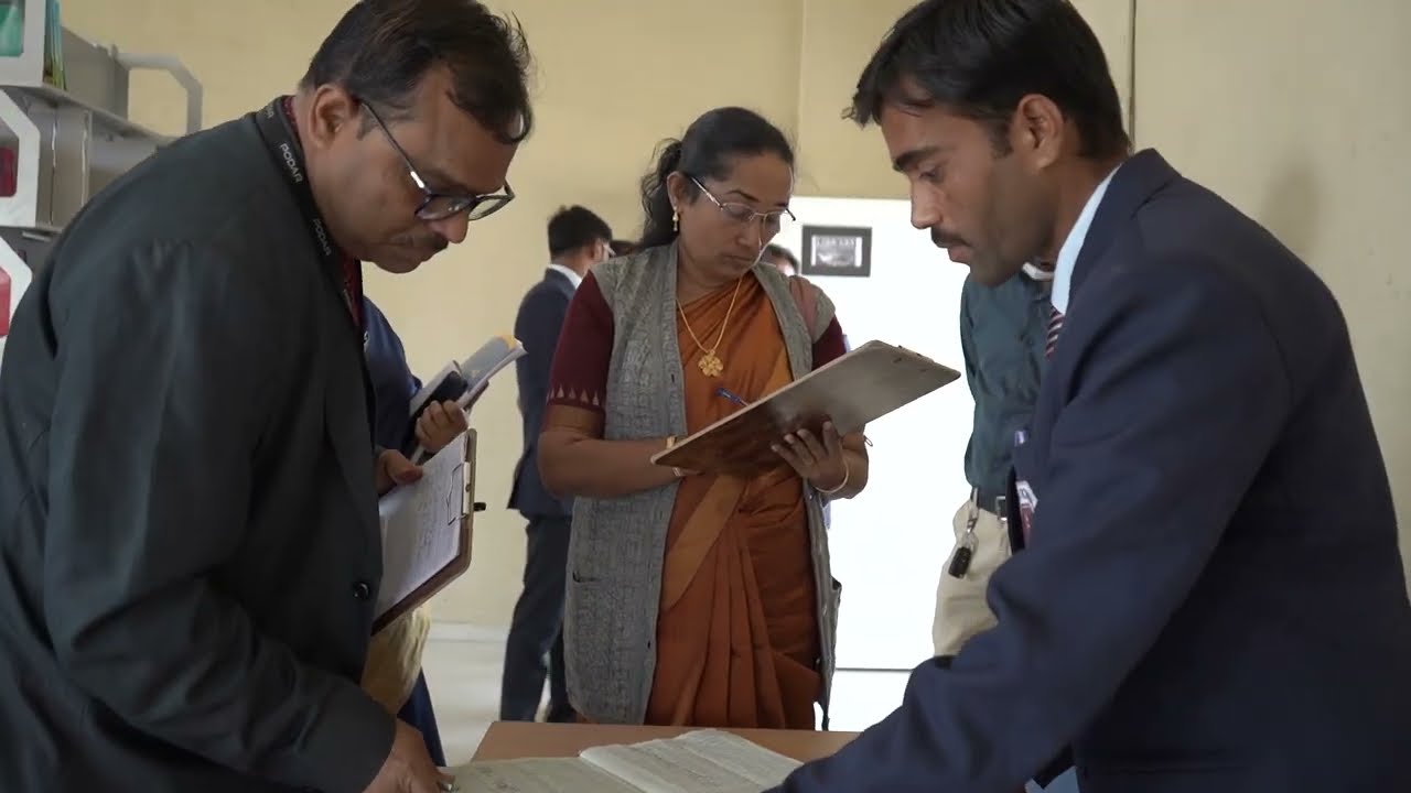 S K International School Inspection Video