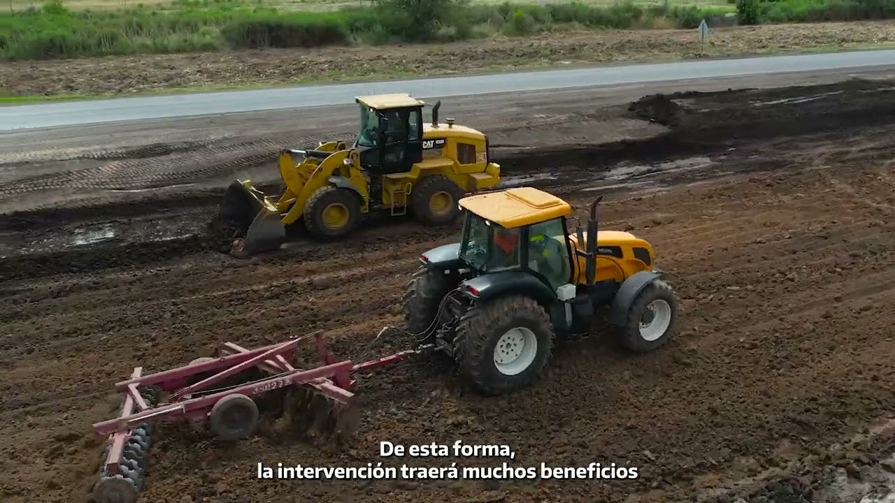La Provincia sigue ejecutando la duplicación de calzada de la Ruta Provincial N°41