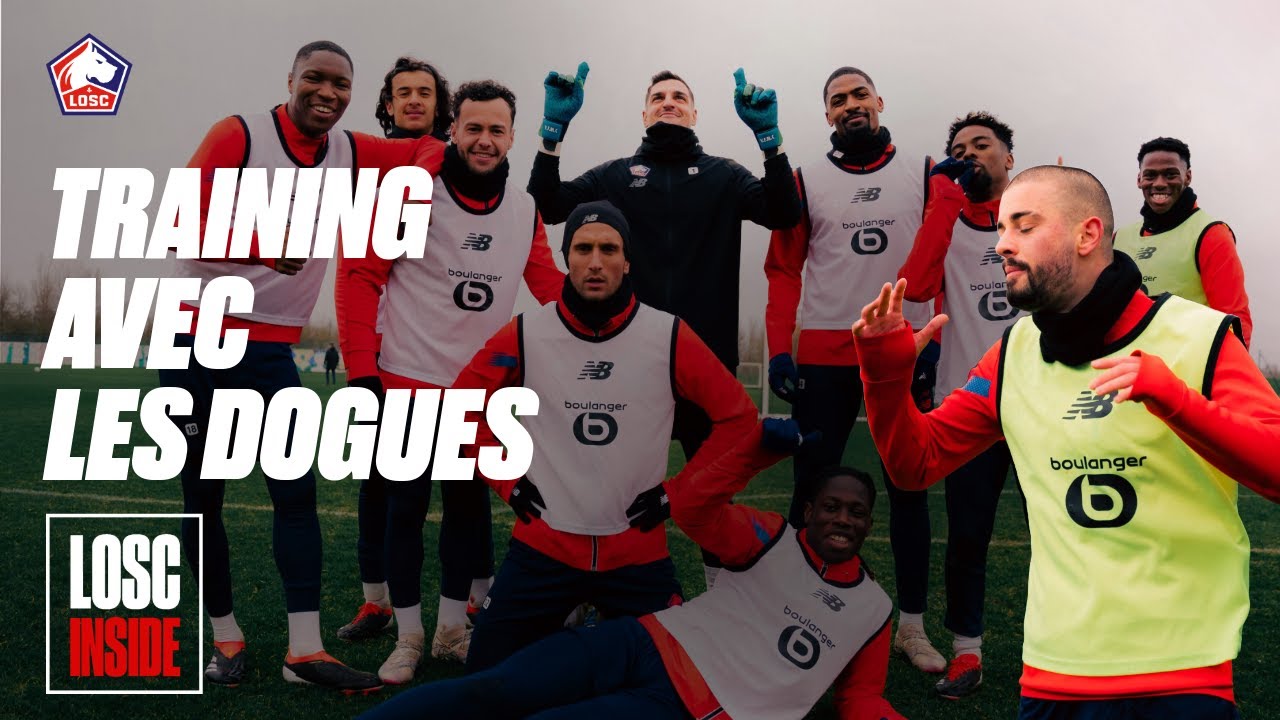LOSC INSIDE | Training avec les Dogues 💪⚽