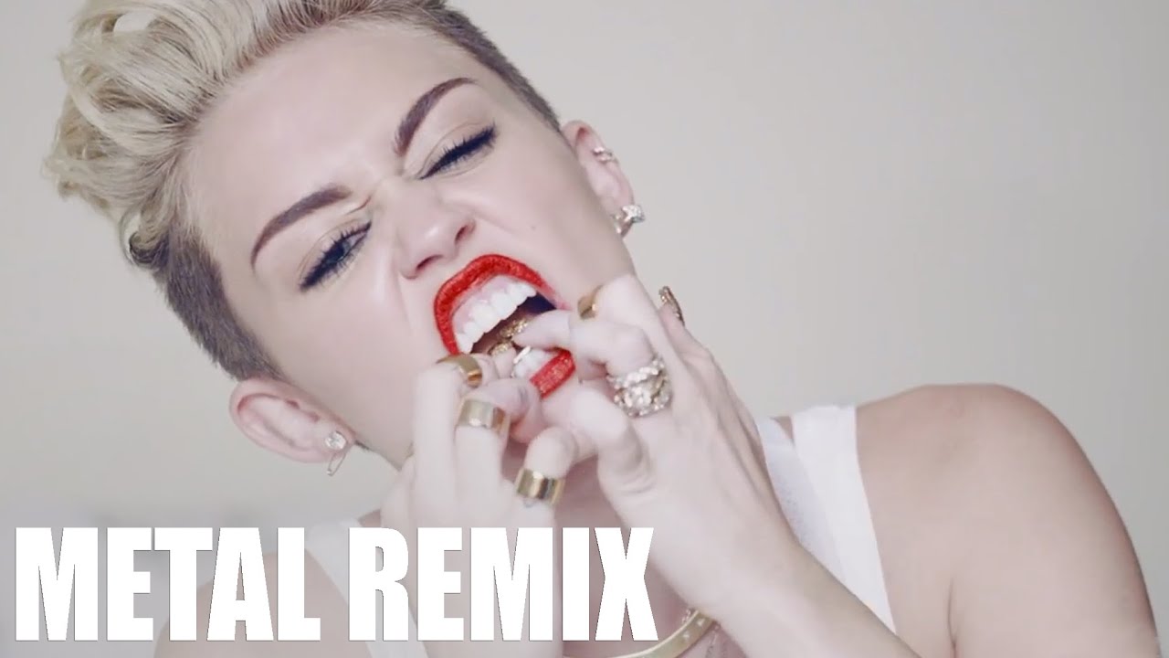 Miley Cyrus - We Can't Stop - (Metal Remix)