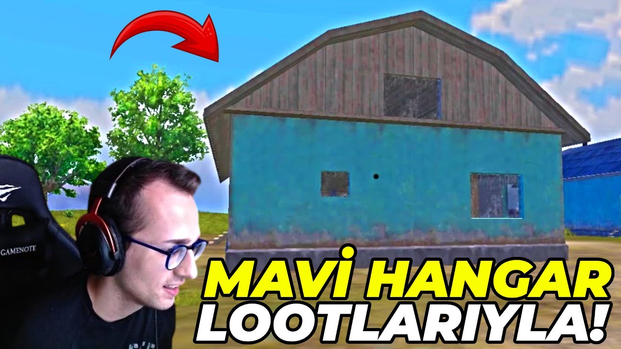 MAVİ HANGAR LOOTLARIYLA WIN ALMAK ? PUBG MOBILE