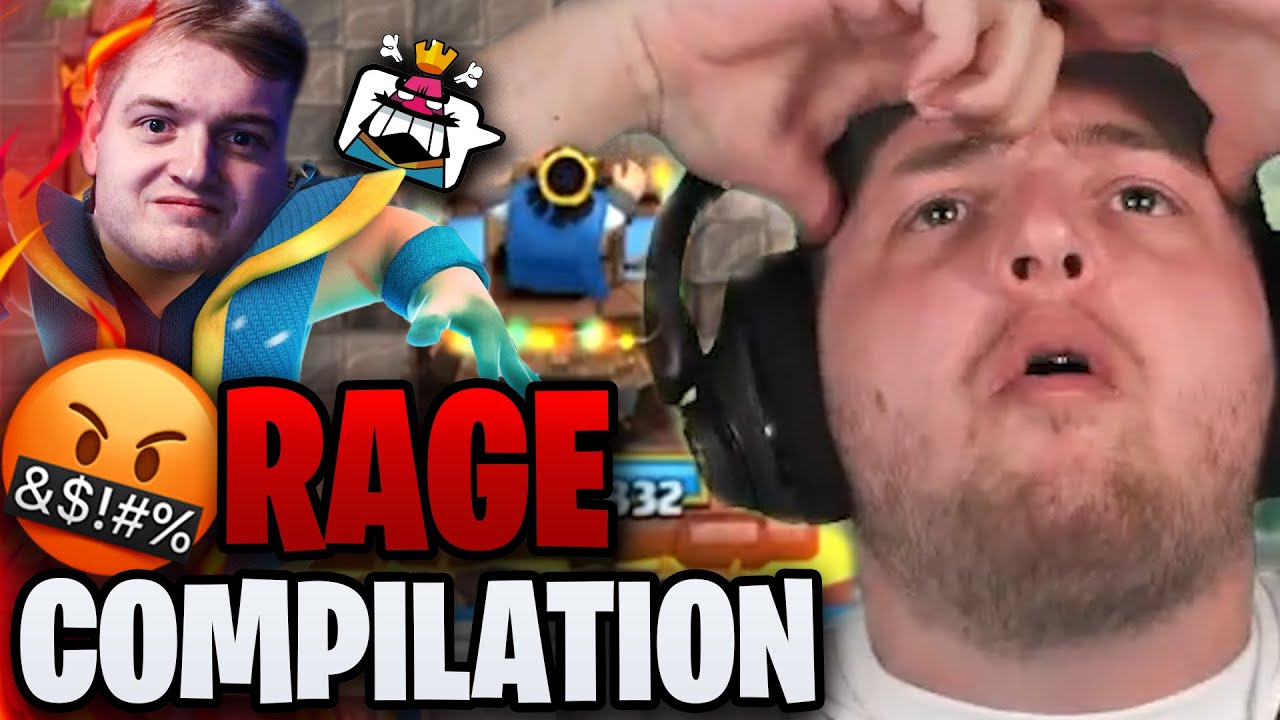 Best of Trymacs | Clash Royale RAGE Compilation | Lost Moments