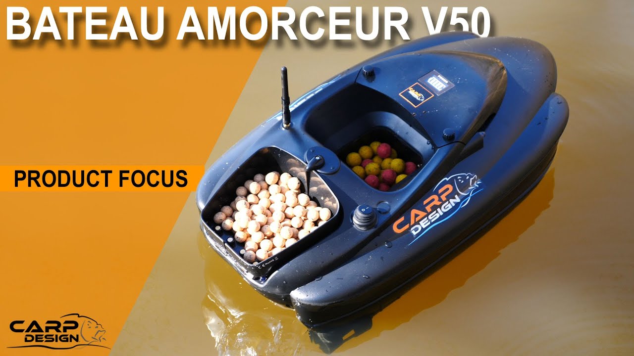 V50 - Carp Design - Bateau Amorceur Pêche de la Carpe