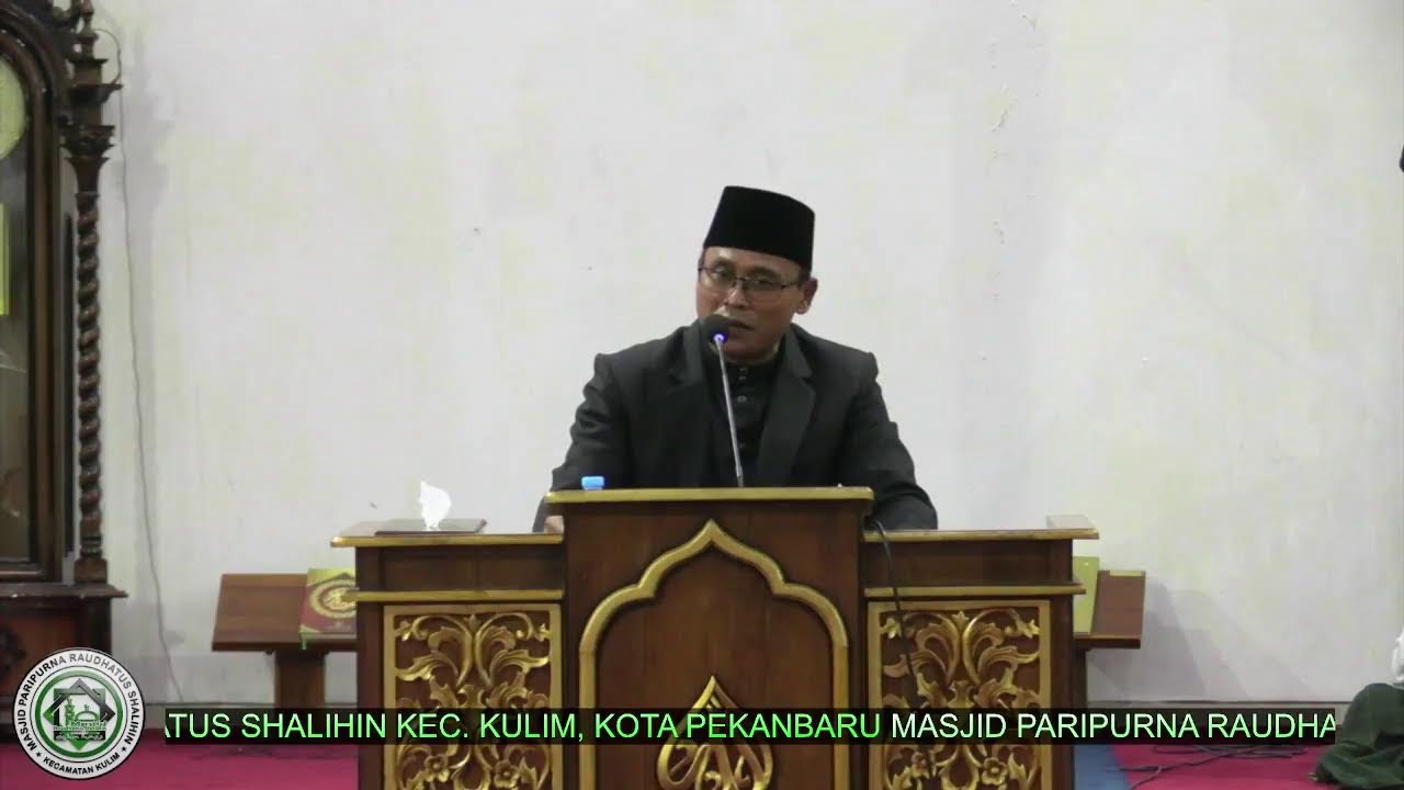 MASJID PARIPURNA RAUDHATUS SHALIHIN MALAM KE-16 RAMADHAN 1447 H