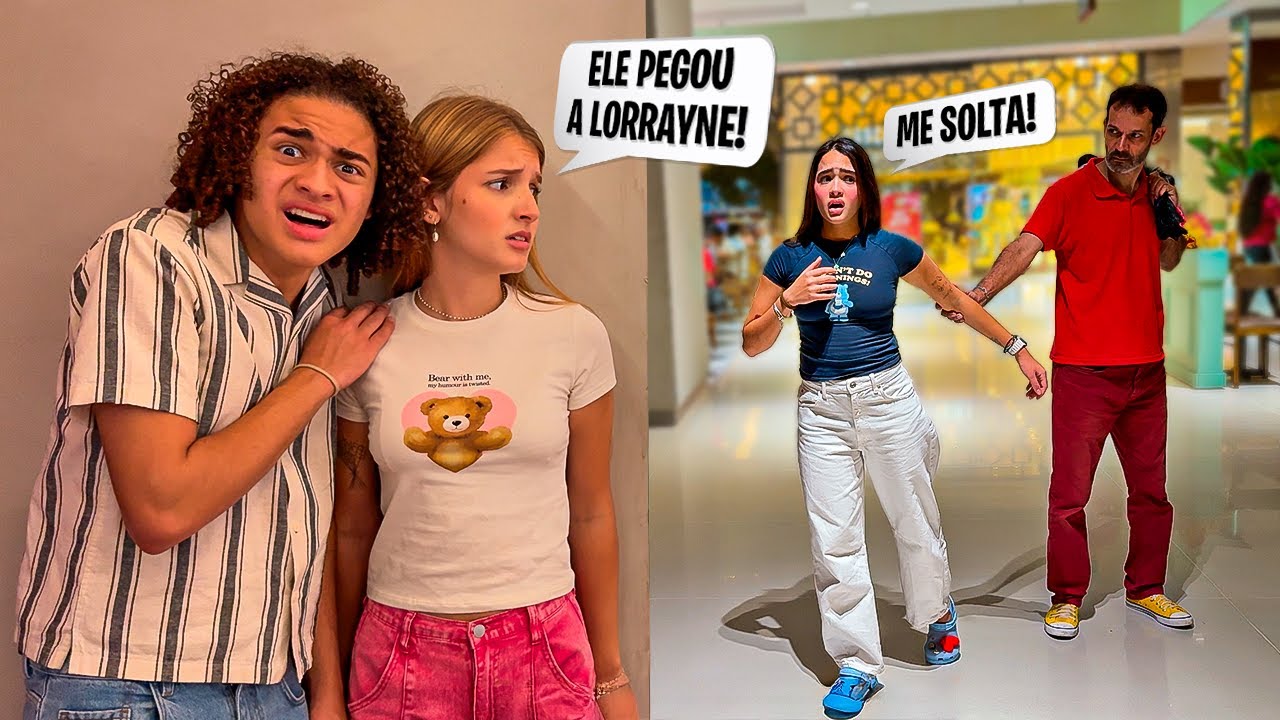 ALGU&Eacute;M SEGUIU A LORRAYNE NO SHOPPING - ESTAMOS EM PERIGO😱😱😱