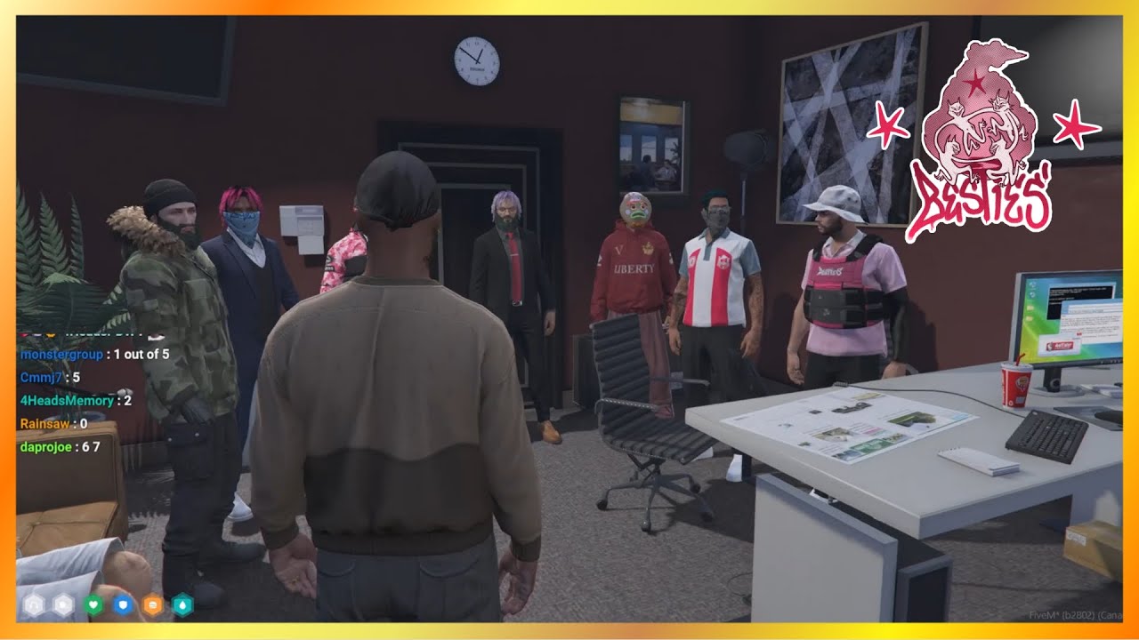 Встреча лучших друзей по поводу налога на Meff | NoPixel 4.0 GTA RP