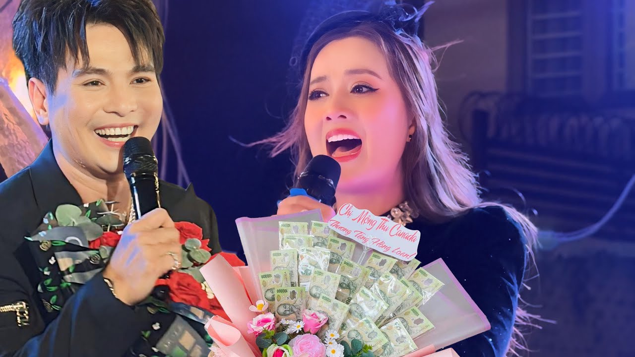 Hồng Loan hát live Cực Hay, Nhận Quà KHỦNG từ khán giả Việt Kiều Mỹ