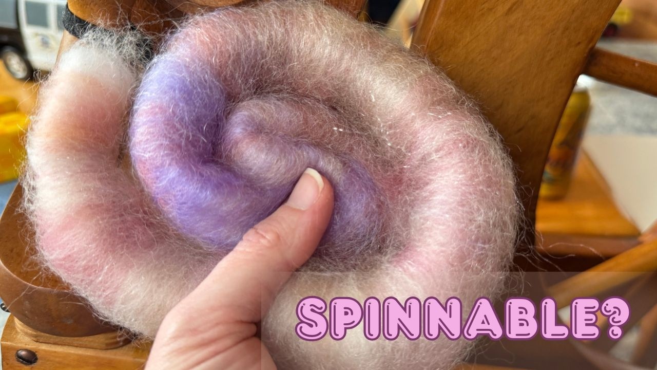 Making Valentine Rolags (That I Might Actually Like Spinning)
