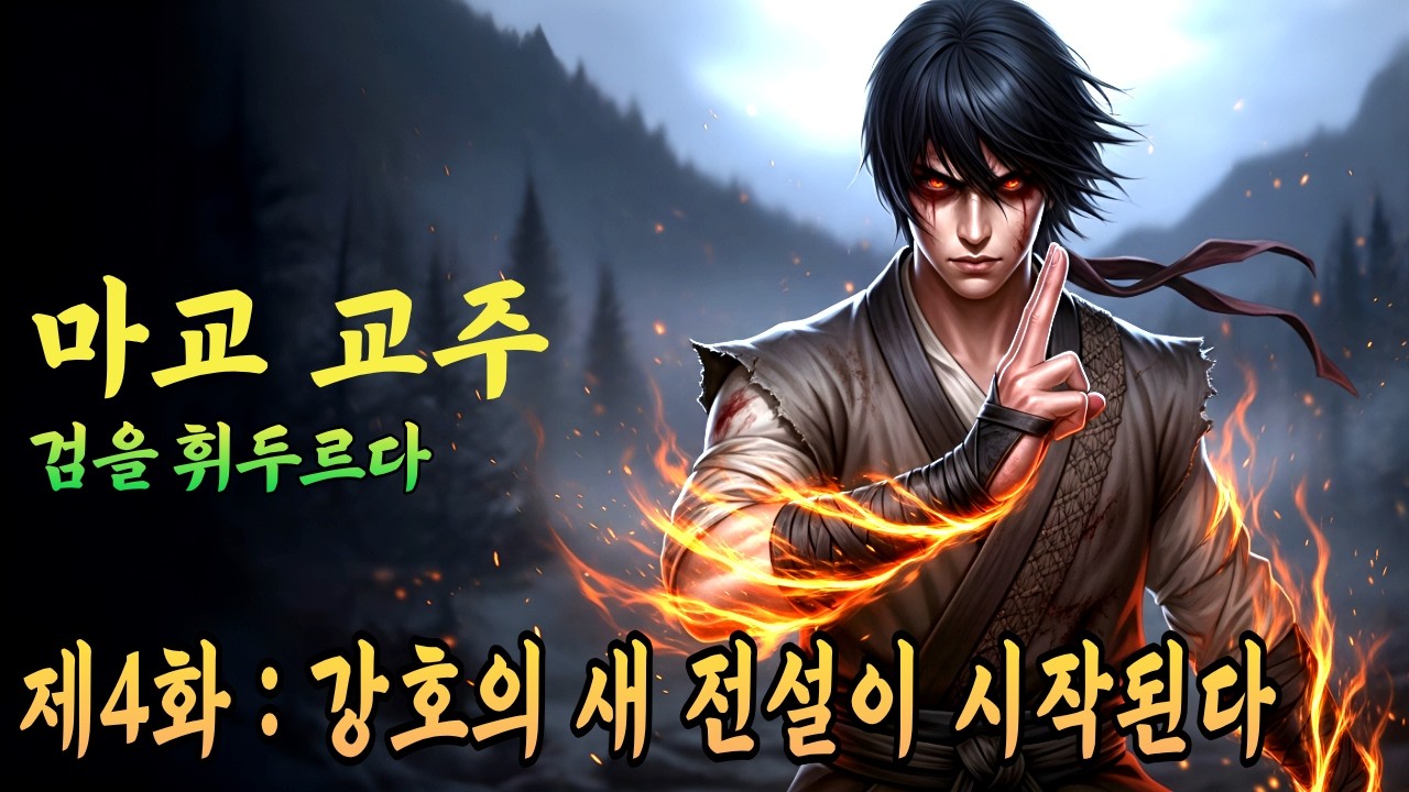 마교 교주 제4화 ㅣ 무협소설 ㅣ 오디오북 ㅣ 정통무협소설