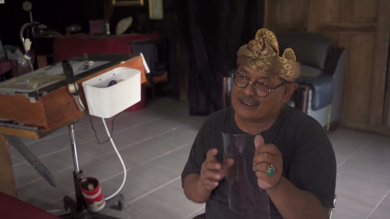 TUTORIAL PEMBUATAN WAYANG KRISTAL OLEH SARDI BEIB