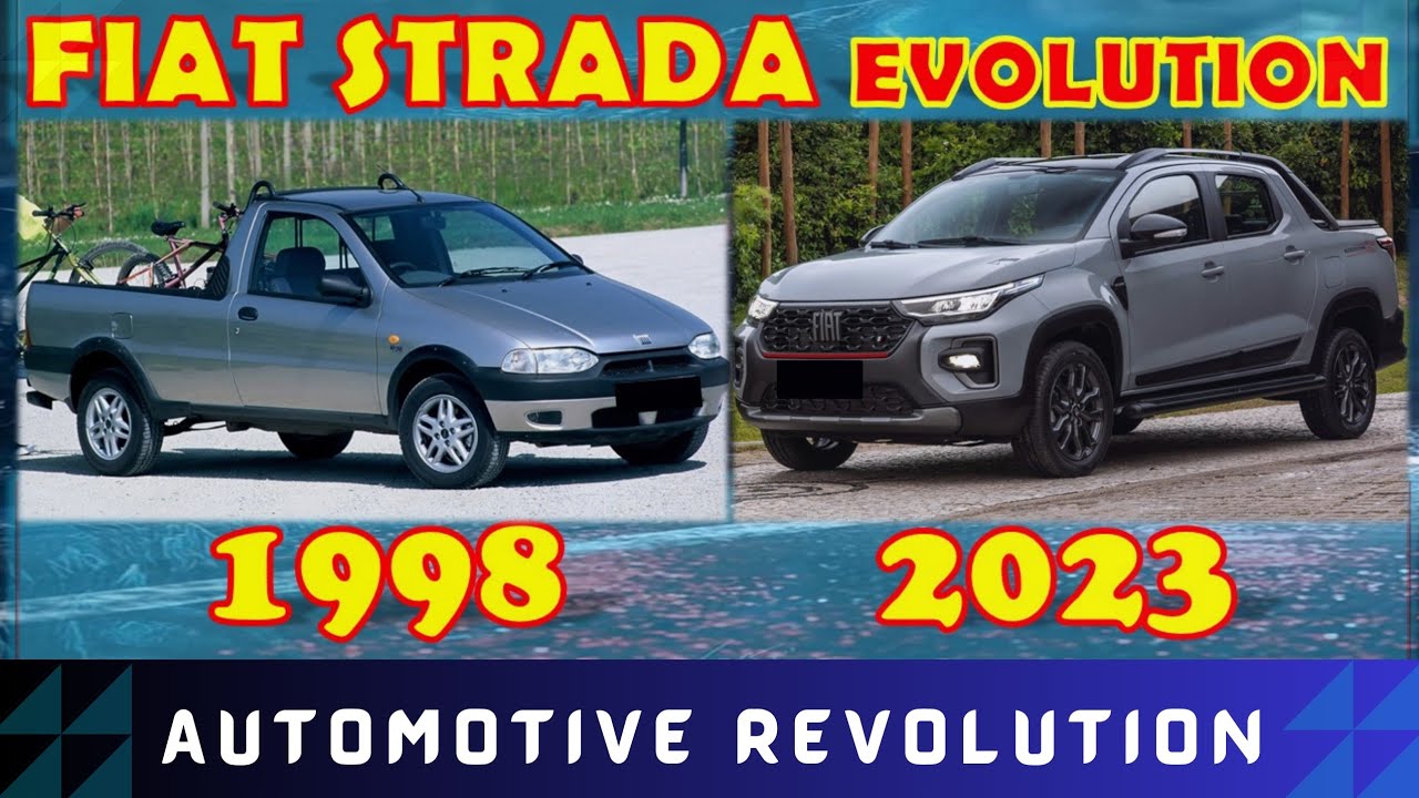 Fiat Strada Evolution (1998-2023) | evolution of cars till 2023