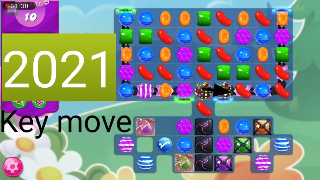 Candy crush saga level 1977 । No boosters । Hard level । Candy crush saga 1977 help tips । Sudheer