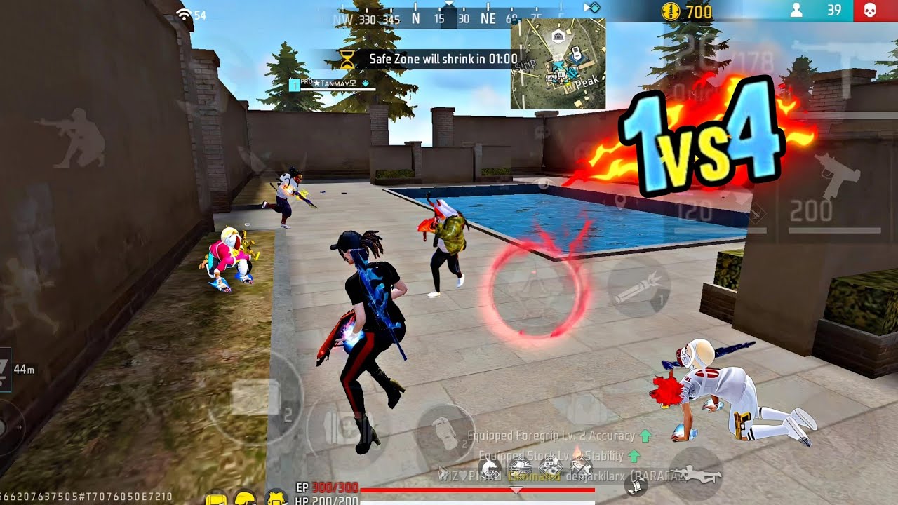 Very Hard Lobby Forever Solo Vs Squad Ff Free Fire Gameplay