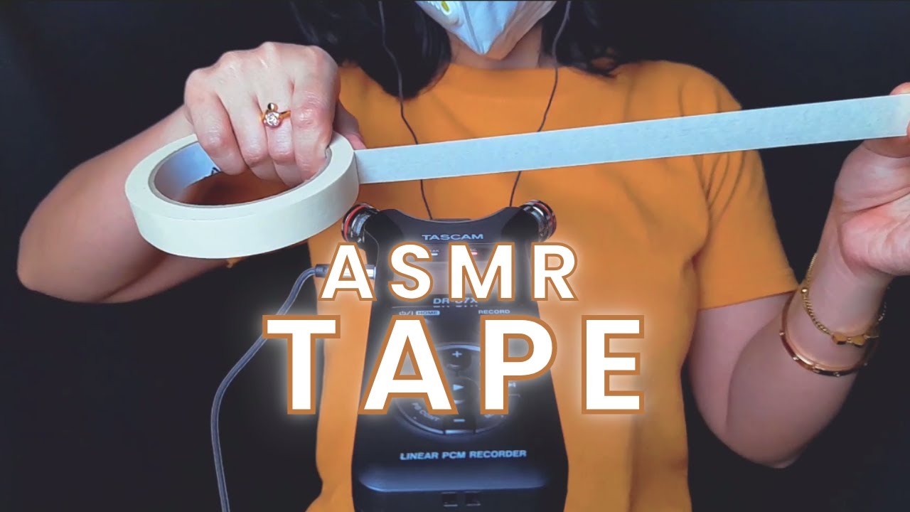 ASMR FOR PEOPLE WHO LOVE STICKY TAPE (No Talking)