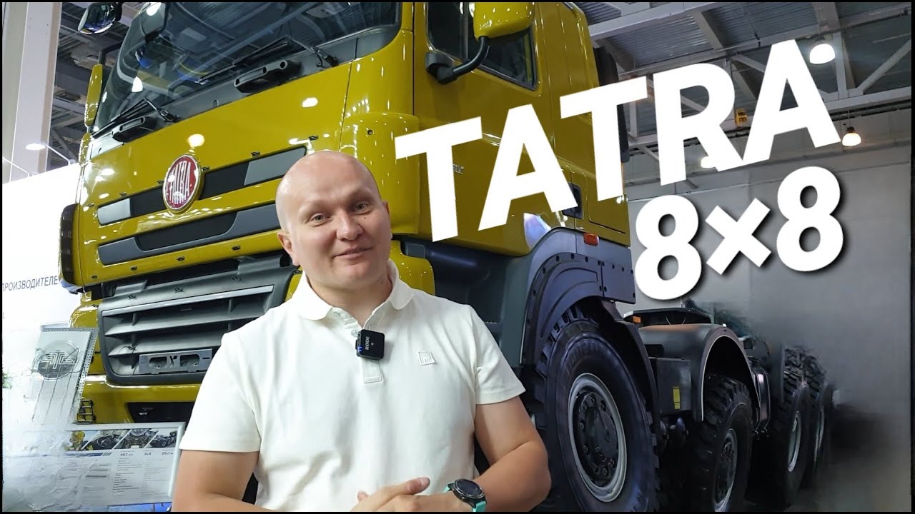 Лучший тягач и большегруз Tatra Phoenix T158 8х8 для бизнеса и бездорожья