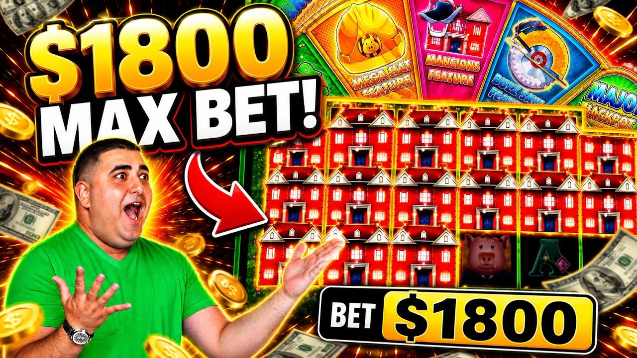 🔴$1,800 Max Bet MEGA JACKPOT Live From Venetian Las Vegas