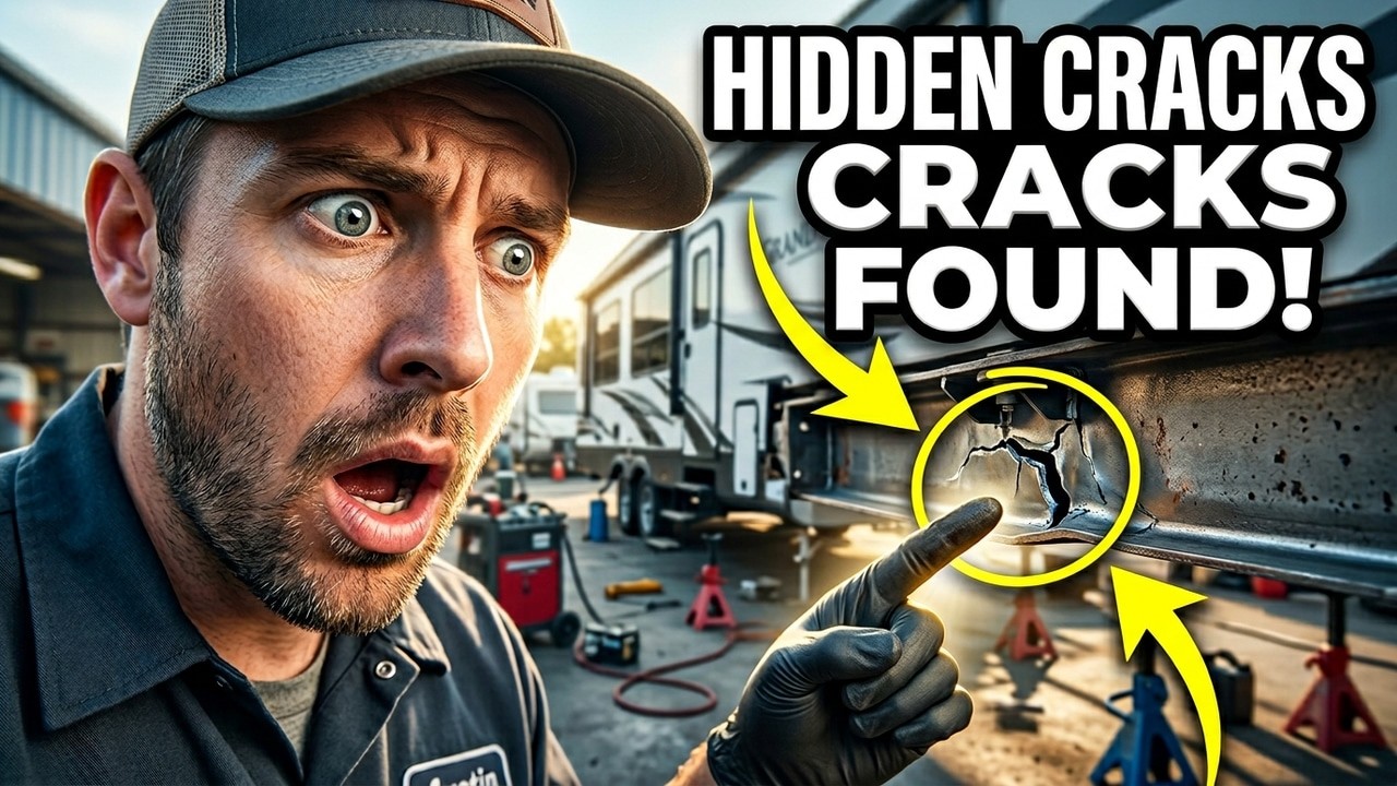 Grand Design RV Frame Issues | Cracks Found While Installing Comfort Ride Kit