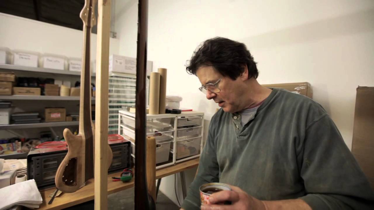 Wyn basses finished for NAMM 2015
