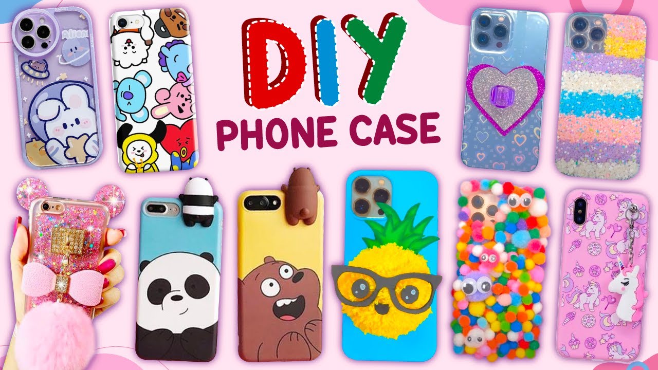 12 DIY Amazing Phone Case Life Hacks! - Easy and Cheap