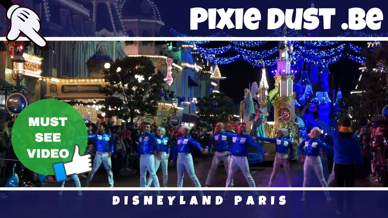 🍾  The Incredible New Year's Eve Parade at Disneyland Paris