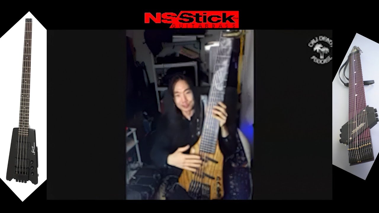 Talking about my 8 String NS/Stick bass and metal on Calideath Podcast