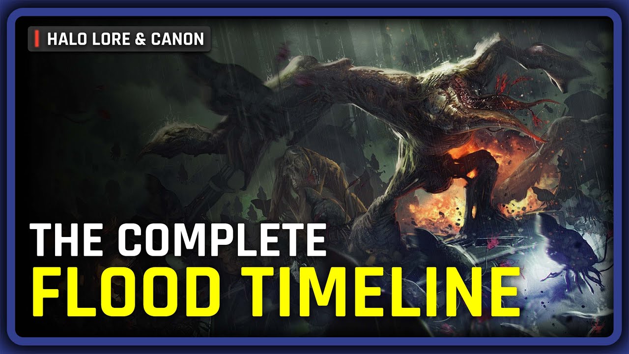 The COMPLETE History of the Flood | Halo Flood Lore