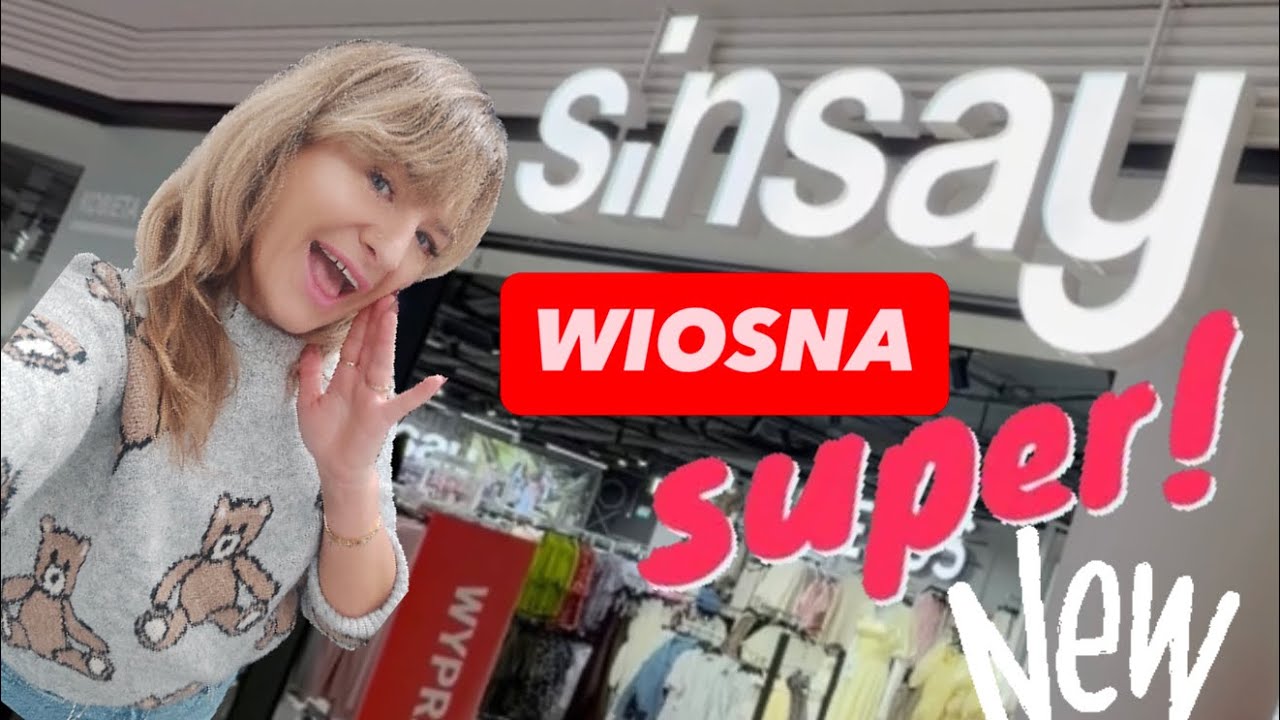 SINSAY🛍️śliczne bluzki❗️spodnie❗️wiosenne hity do domu❗️