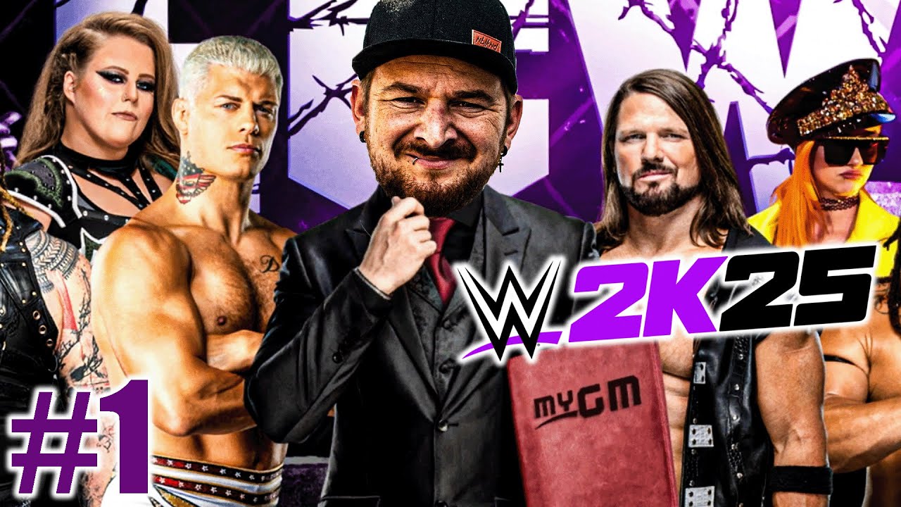 RANDOM in den SOLO MY GM 😭 Mit Cody im HELL in THE CELL ?!😰  WWE 2K25 MY GM #1