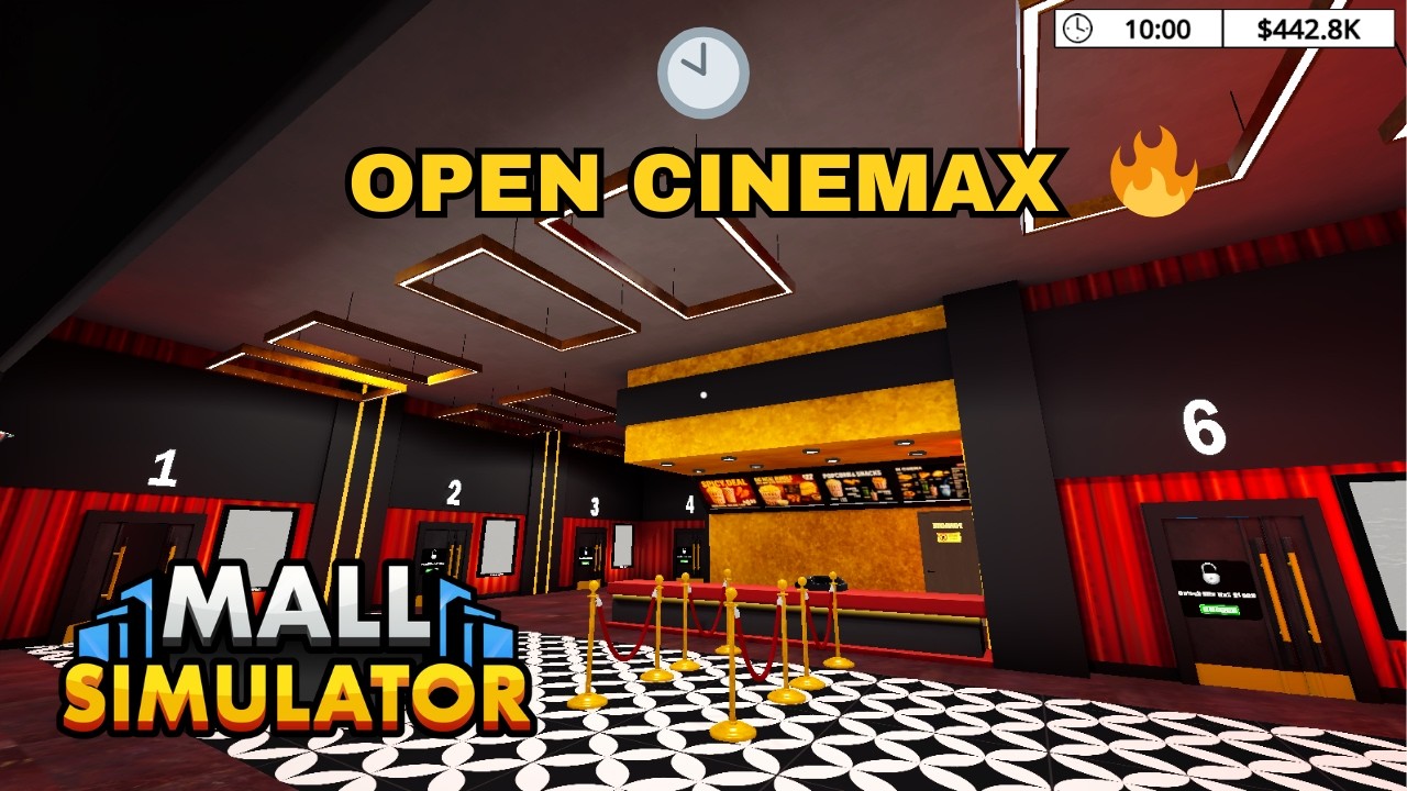 SUDAH SAATNYA BUKA BIOSKOP DI MALL IMPIAN | MALL SIMULATOR GAMEPLAY #7