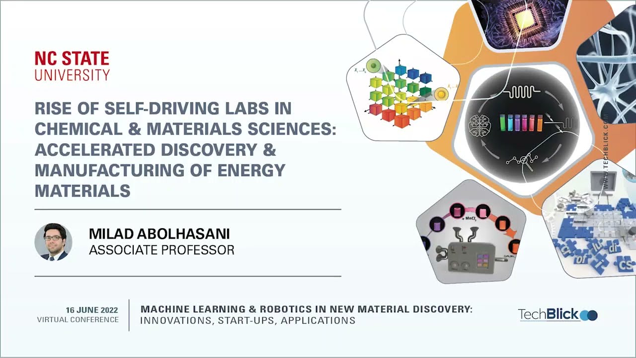 North Carolina State University | Rise of Self-Driving Labs in Chemical & Materials Sciences