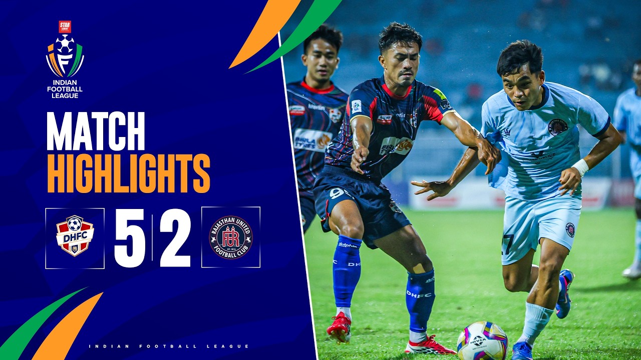 MW 12 Championship Round Highlights | Diamond Harbour FC 5-2 Rajasthan United FC | Star Cement IFL