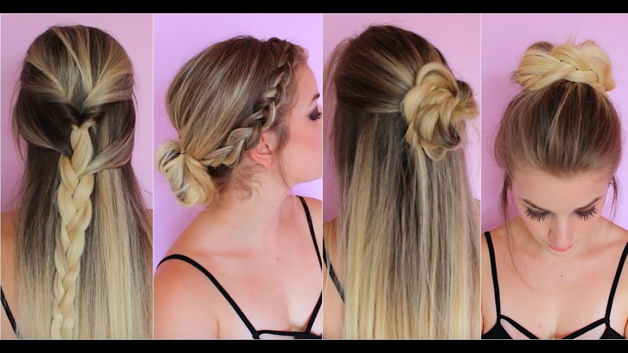 7 COIFFURES FACILES ! TUTO