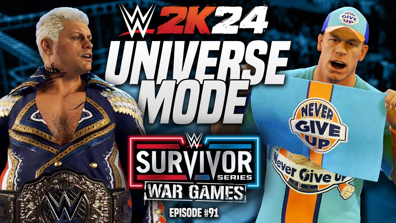 Survivor Series War Games 2024 PLE! | WWE 2K24 Universe Mode | Episode 91