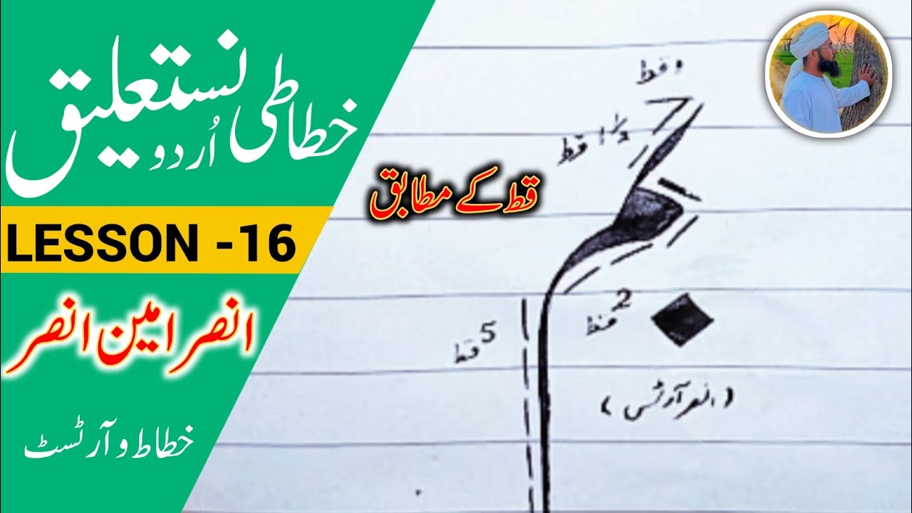 Calligraphy For Beginners|| Handwriting course in Urdu||Step by Step||Exam preparation||Lesson 16
