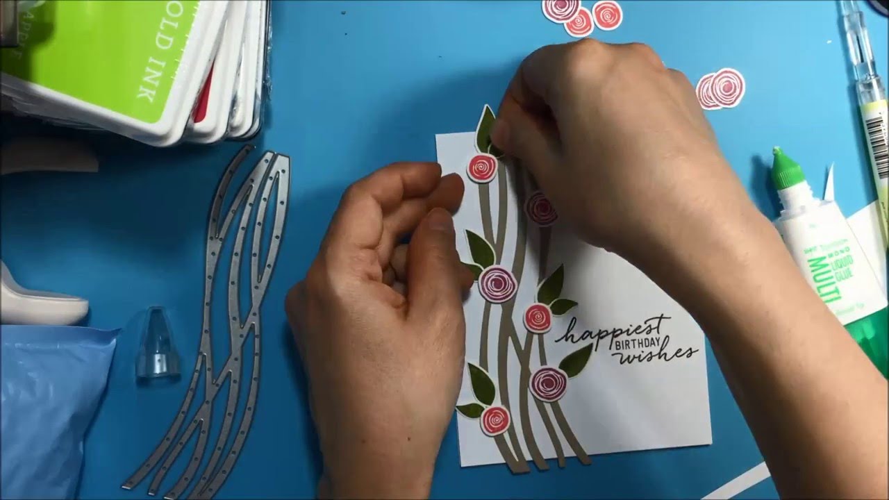 Stampin' Up Sneak Peek card  using Swirly birds