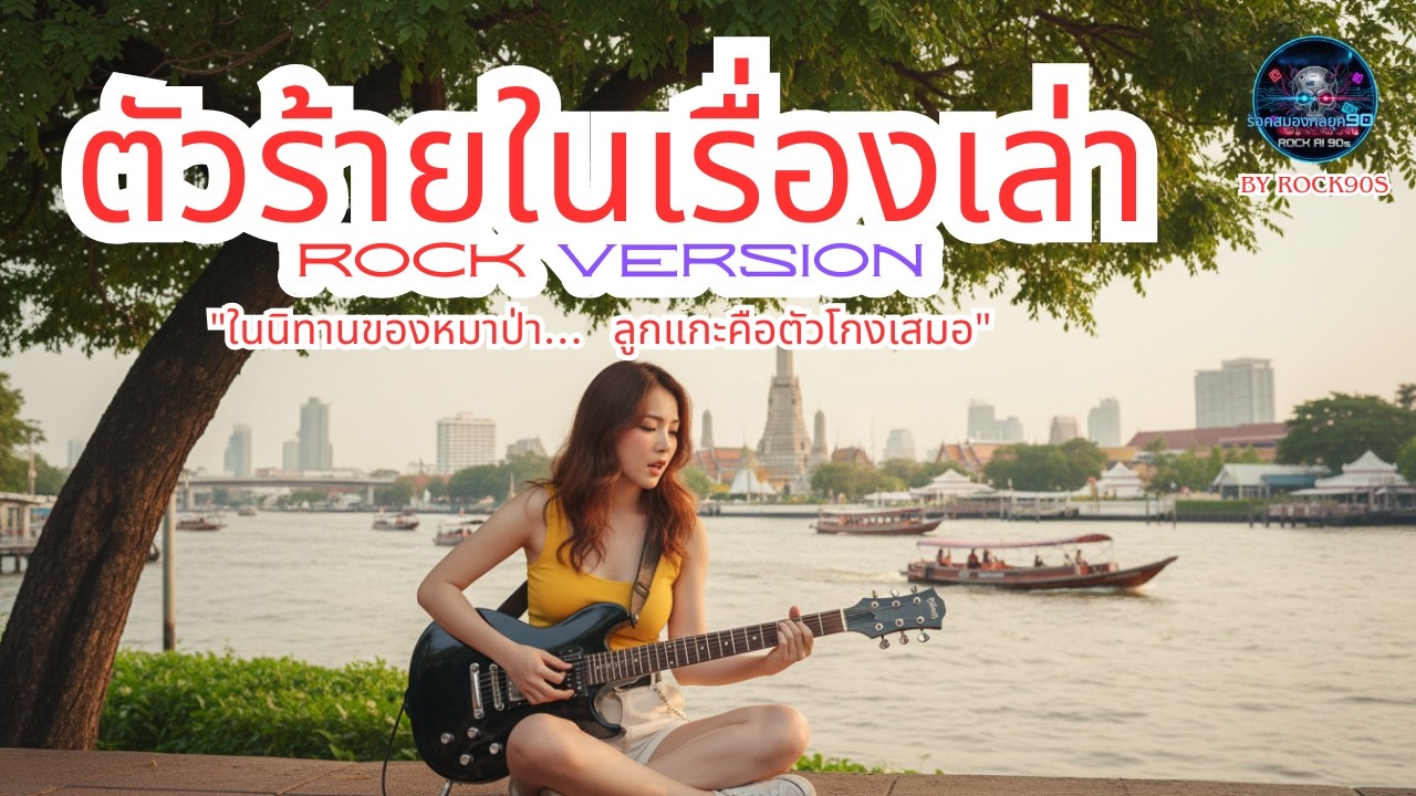 ตัวร้ายในเรื่องเล่า - Cover ฺ By Rock90s Official  [Official Audio]