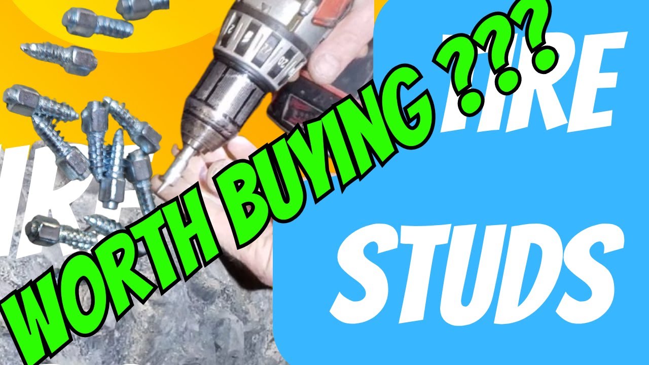 Cheap Amazon Screw In Tire Studs Review. Are they Worth It?