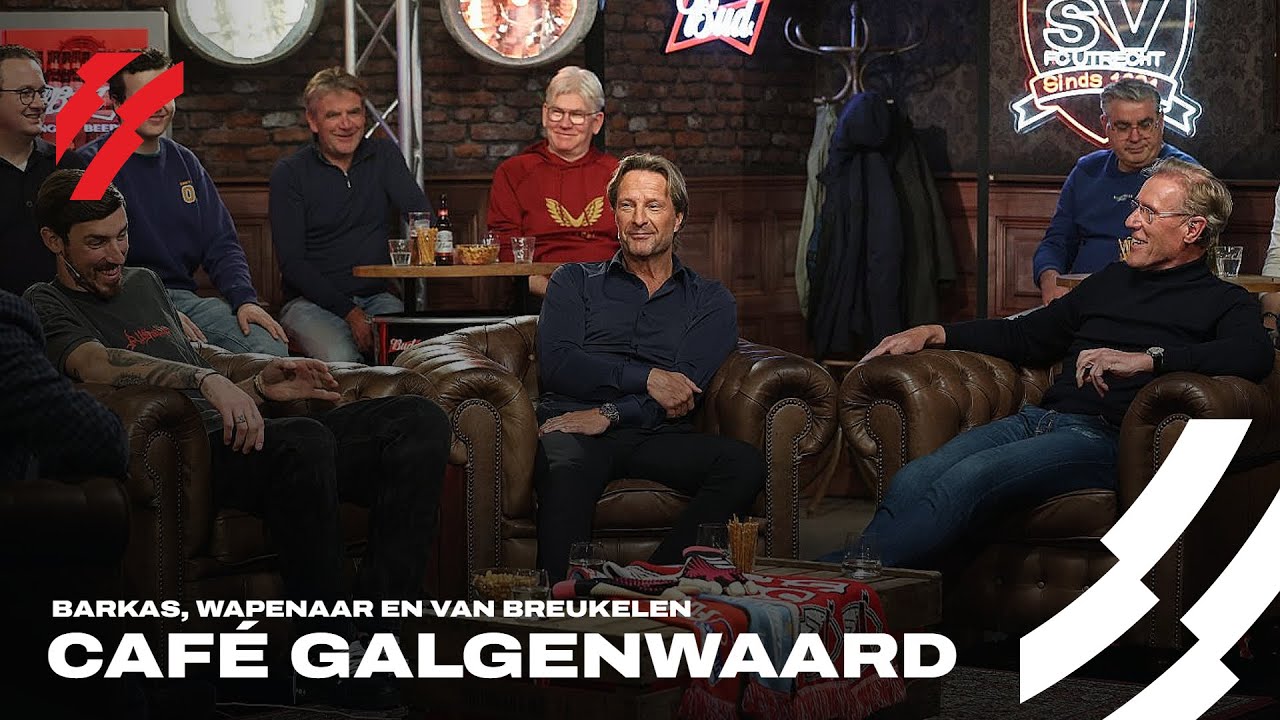 BARKAS, WAPENAAR en VAN BREUKELEN te gast 🧤 | CAF&Eacute; GALGENWAARD