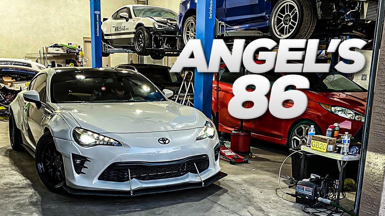 Widebody Timelapse on Angel's 86
