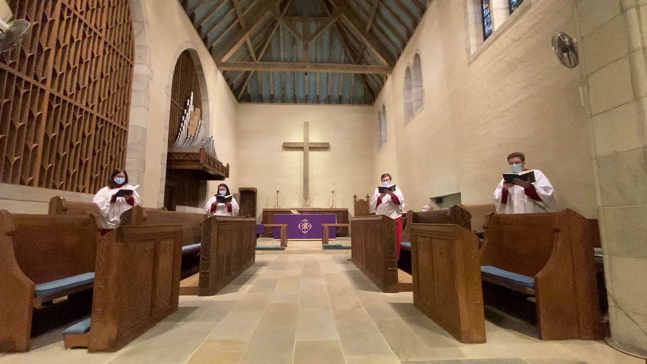Hymn 574 Before thy throne, O God, we kneel - Trinity Choir