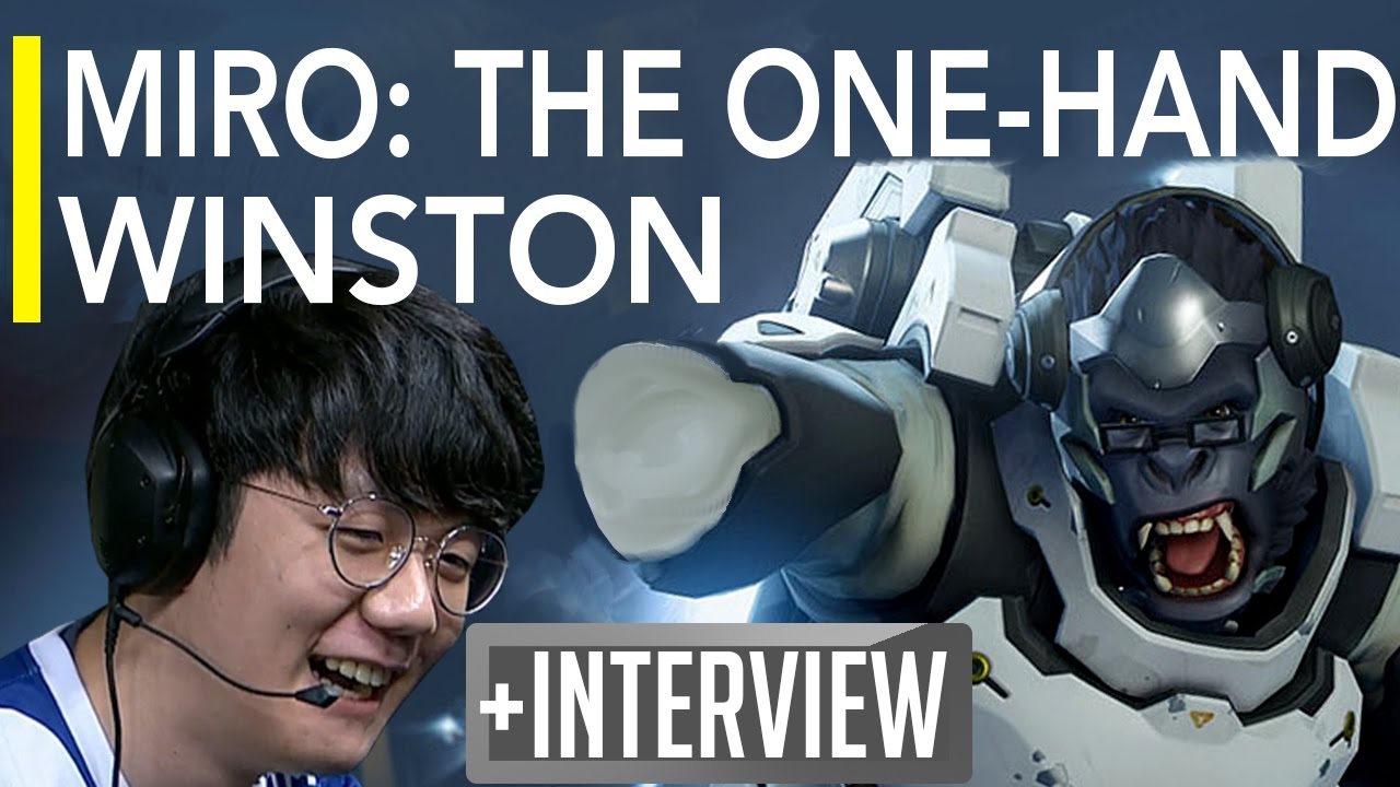 Lunatic-Hai vs Mighty AOD - Miro: The One-Hand Winston | OGN Overwatch APEX S3 Highlights