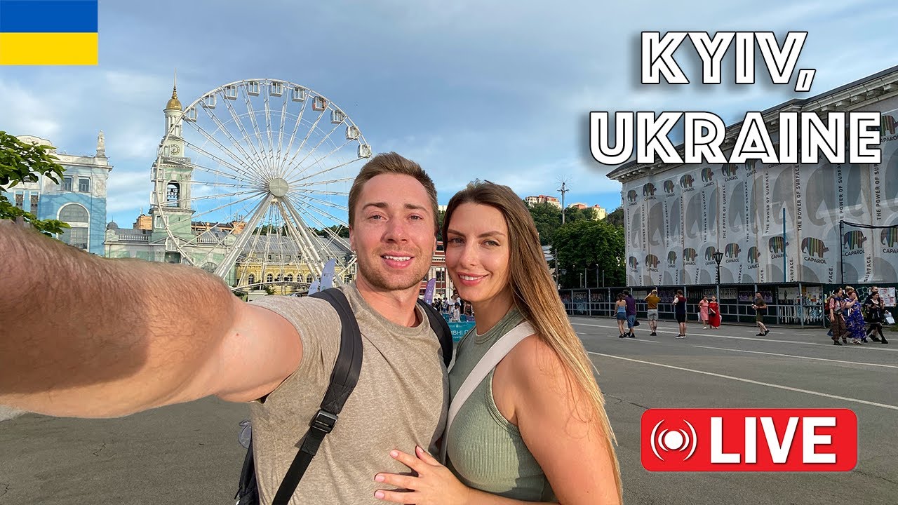 🔴LIVE from KYIV, UKRAINE | Sunday City Walk 🇺🇦