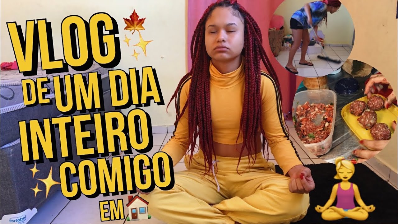 #VLOG de UM DIA INTEIRO COMIGO | Rotina Real