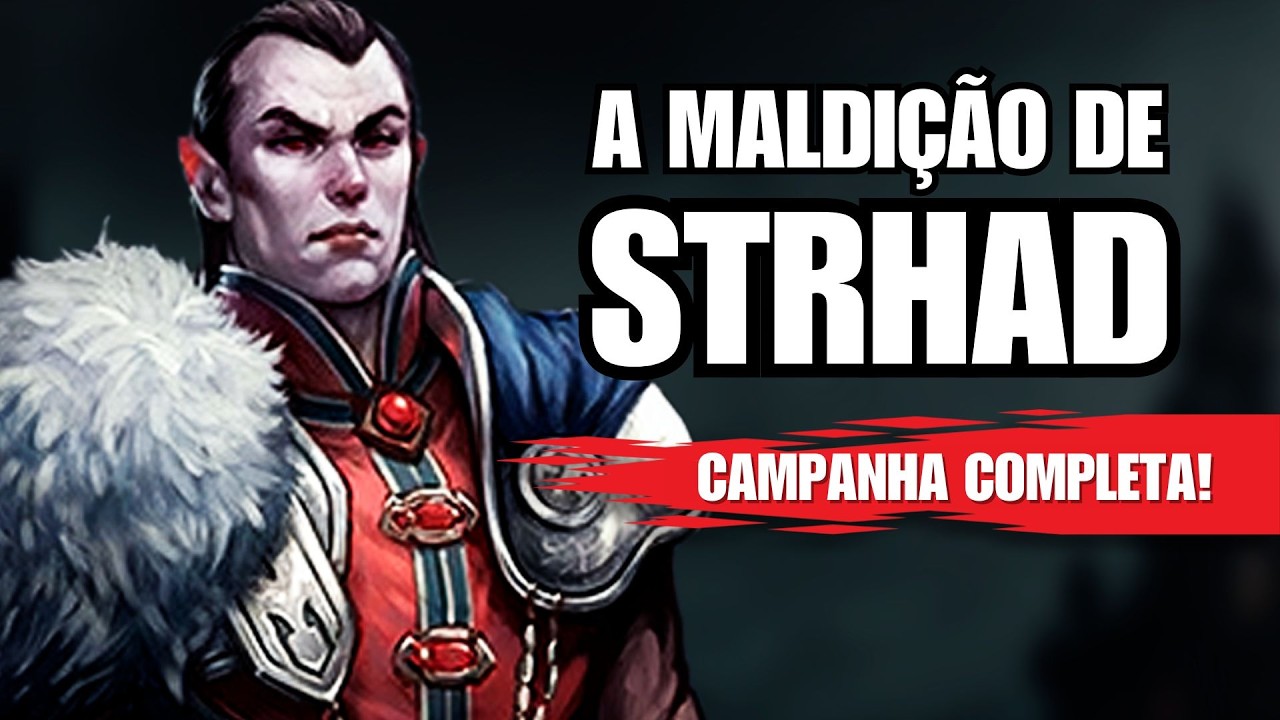 A MALDIÇÃO DE STRAHD! O RPG de VAMPIRO que Vai DESTRUIR Seu Grupo de D&D | Lore