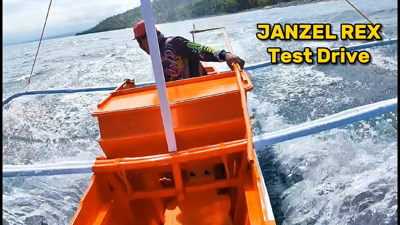 JANZEL REX Test Drive🚤💨 | KABANTAY