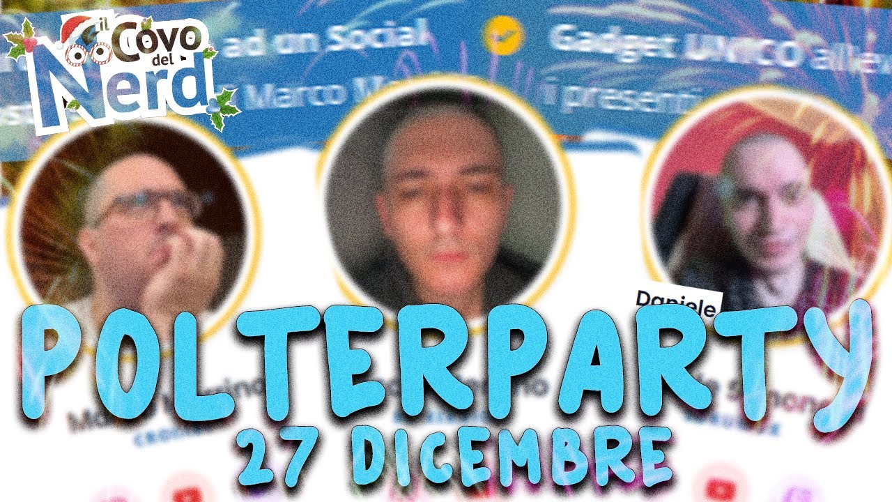 PARTY DI FINE ANNO COI POLTERGUYS!