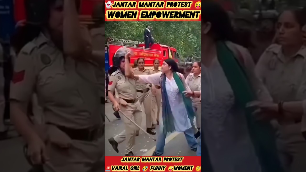 #jantarmantar funny women cjpprotest #viralvideo genz #live update brekingnews trending #viralmoment